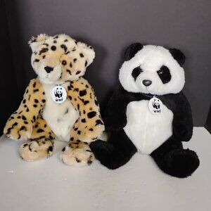 Build-A-Bear WWF Cheetah & Panda